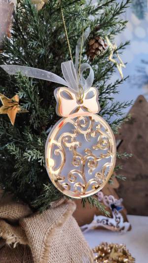 Коледна играчка "Christmas Ribbon"