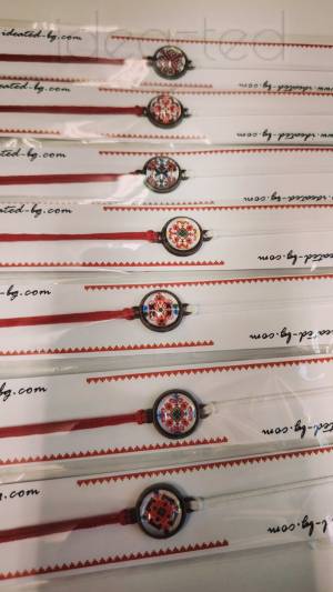 Комплект от 7 бр. мартеници за ръка